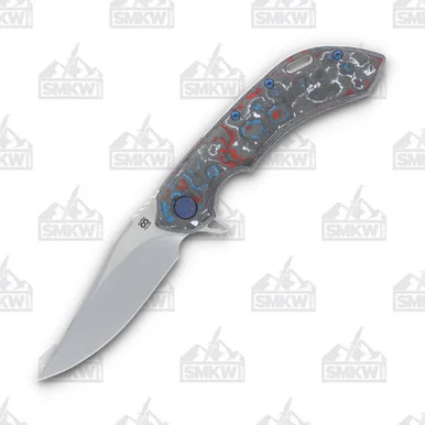 Olamic Wayfarer 247 Folding Knife T-074B Nebula FatCarbon/Kinetic Mist T074B