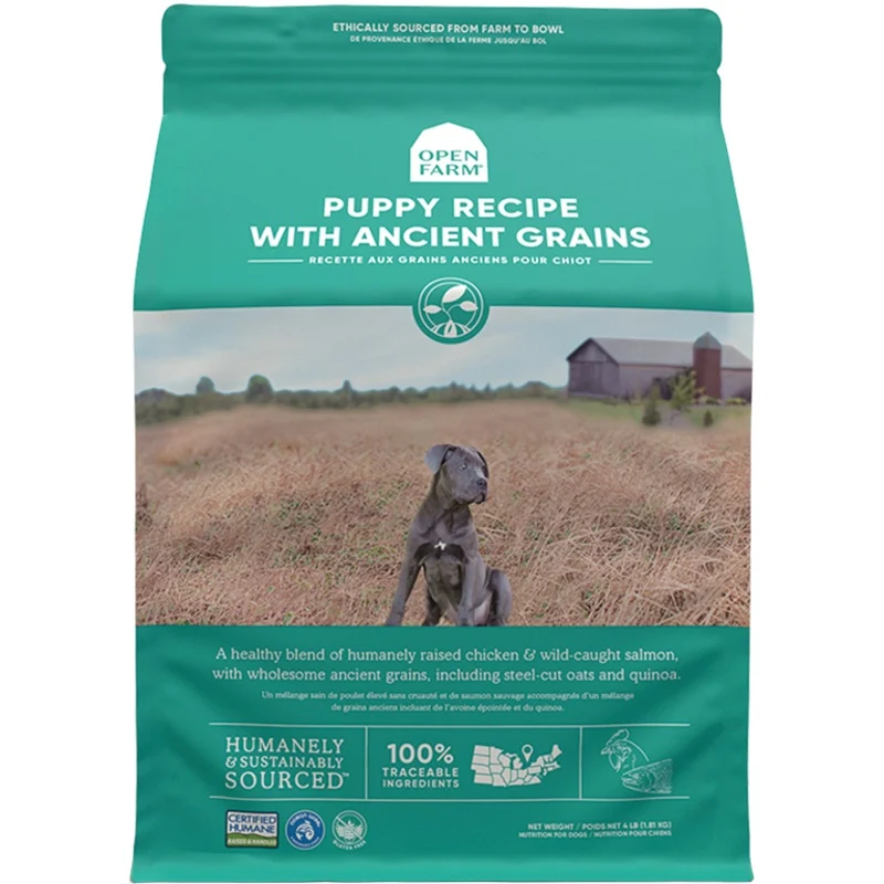 Open Farm Ancient Grains High-Protein Puppy Food