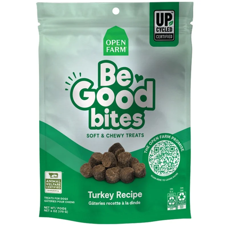 Open Farm Be Good Bites Turkey Treats