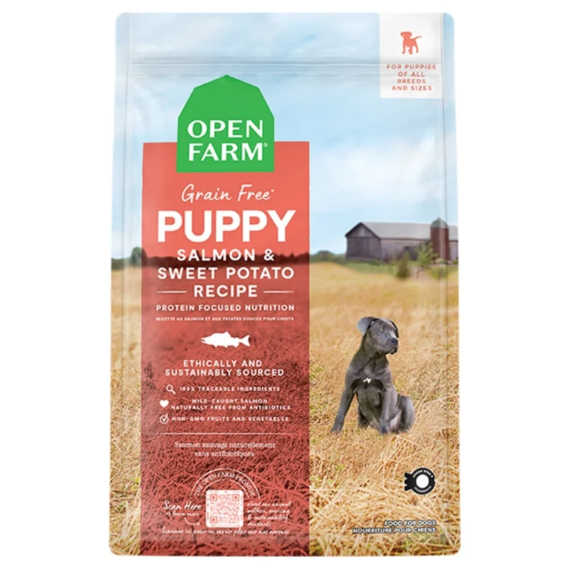 Open Farm Salmon & Sweet Potato Grain-Free Puppy Food