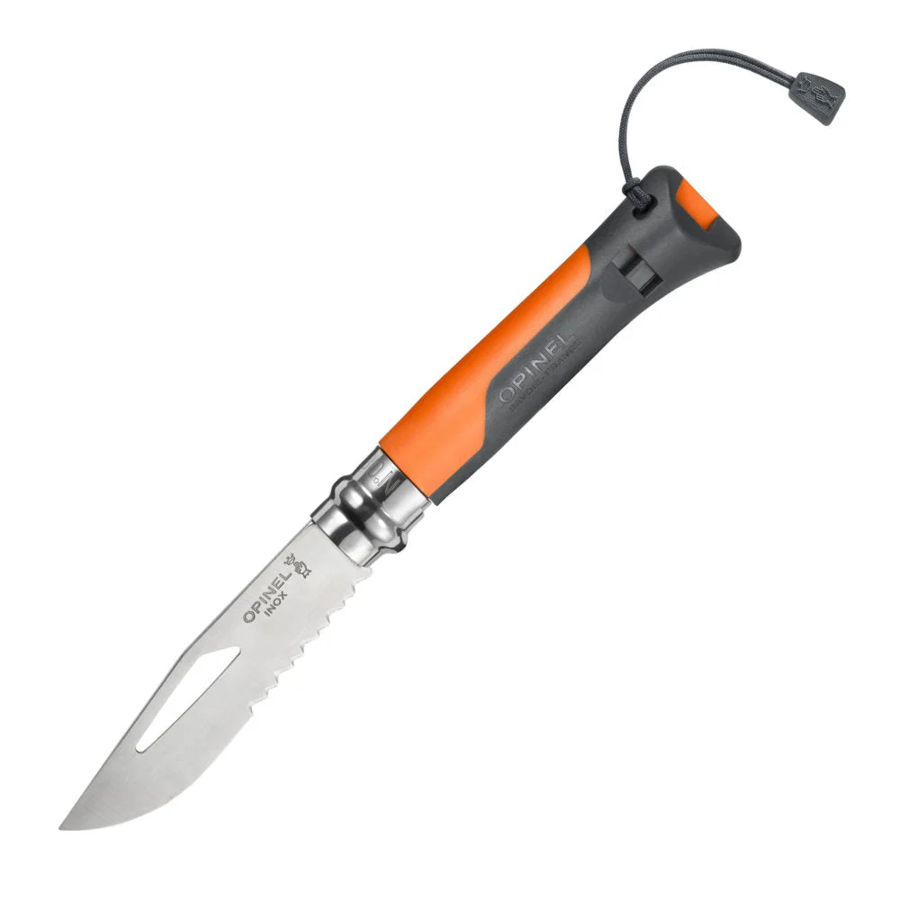 Opinel No.08 Outdoor Multi-function Stainless Steel Folding Knife