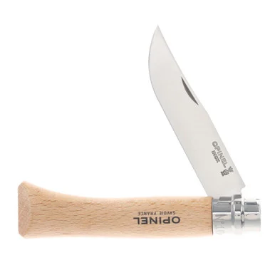 Opinel No. 10 Folding Knife Beechwood OP001255CP