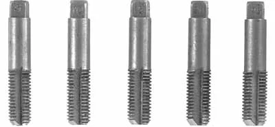Oversize Reforming Thread Taps,to repair worn or damaged 1/4-28 threads, set of five