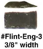 Pack of 12 English Gun flints, 3/8" x 1/2", tiny antique pocket, muff, box lock pistols. We are temporarily limiting purchase of this item to one twelve pack per order. We will manually edit your order if your order exceeds that amount.