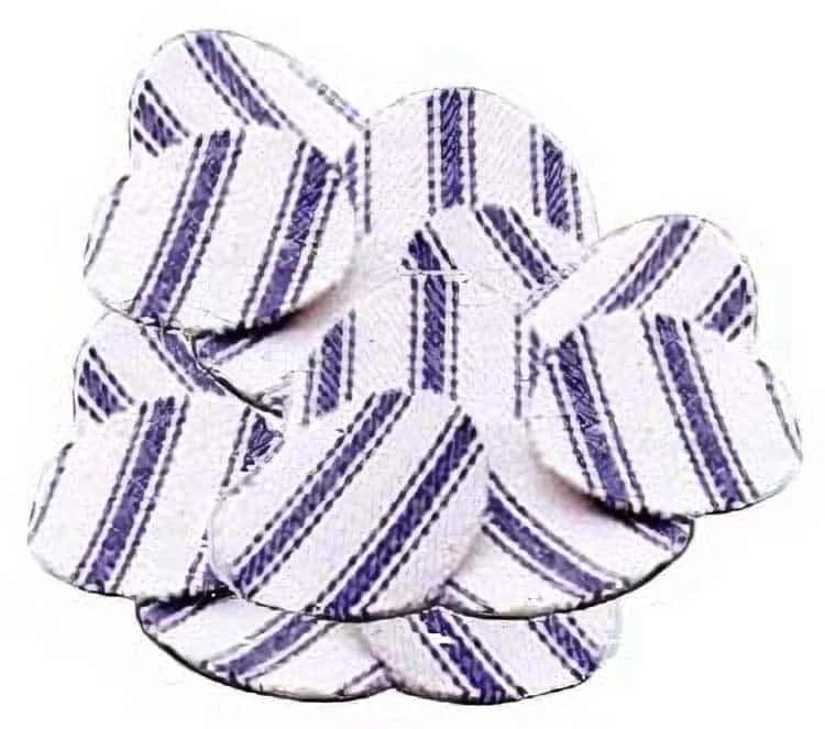 Patches – Pillow Ticking – Dry – .30-.39 Cal – .017-.018