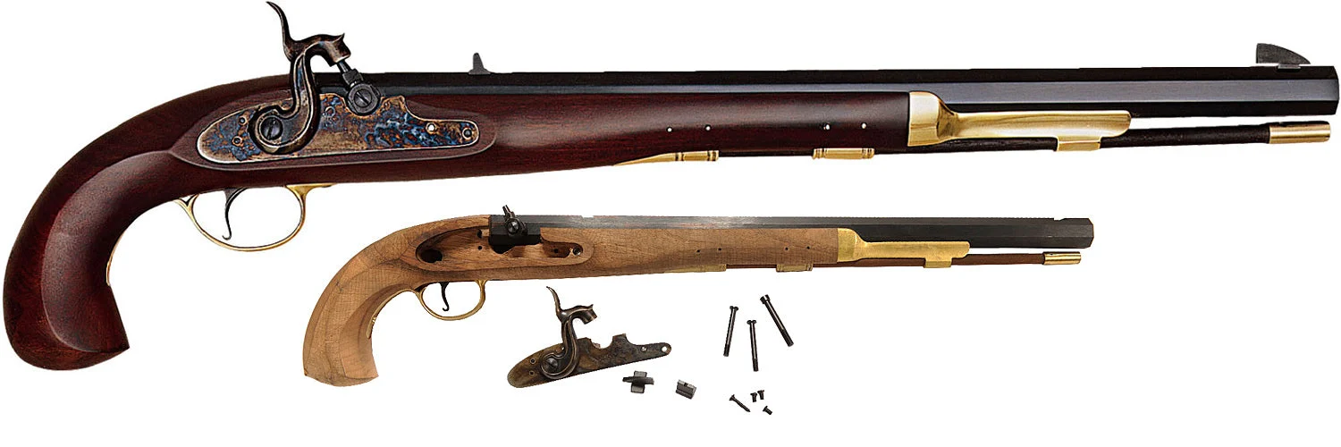 Pedersoli™ Bounty Hunter Pistol Kit - Percussion Ignition .45 Caliber - K.317.450