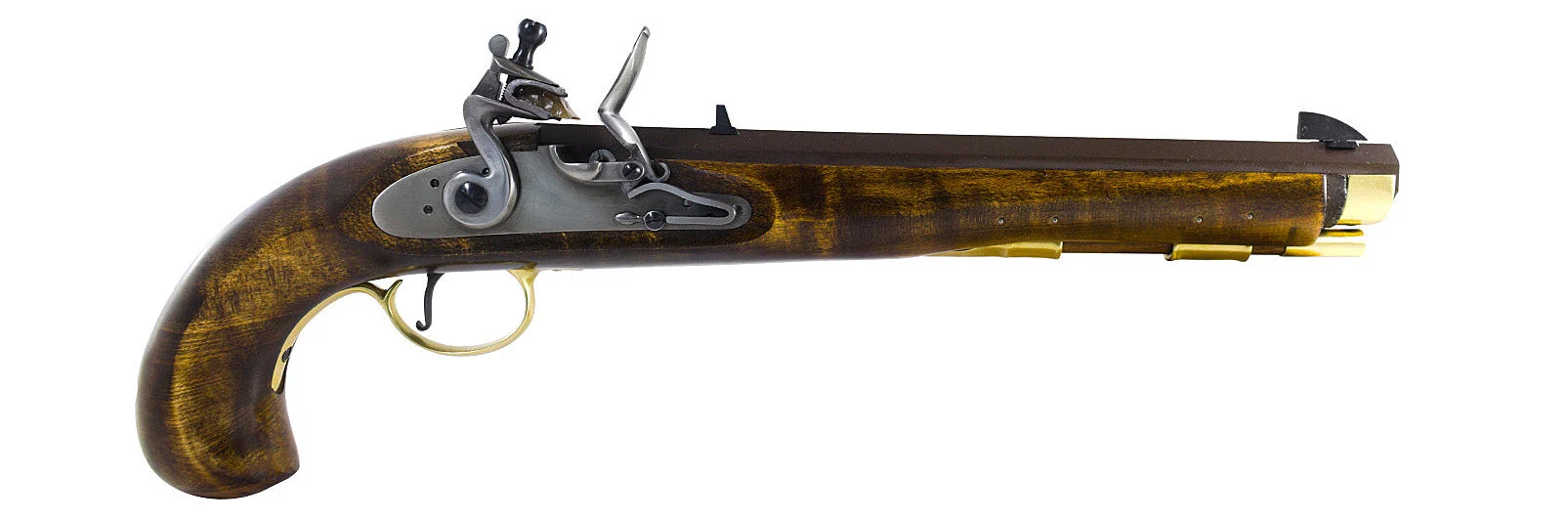 Pedersoli™ Kentucky Maple Pistol - .50 Cal Flintlock - S.310.500