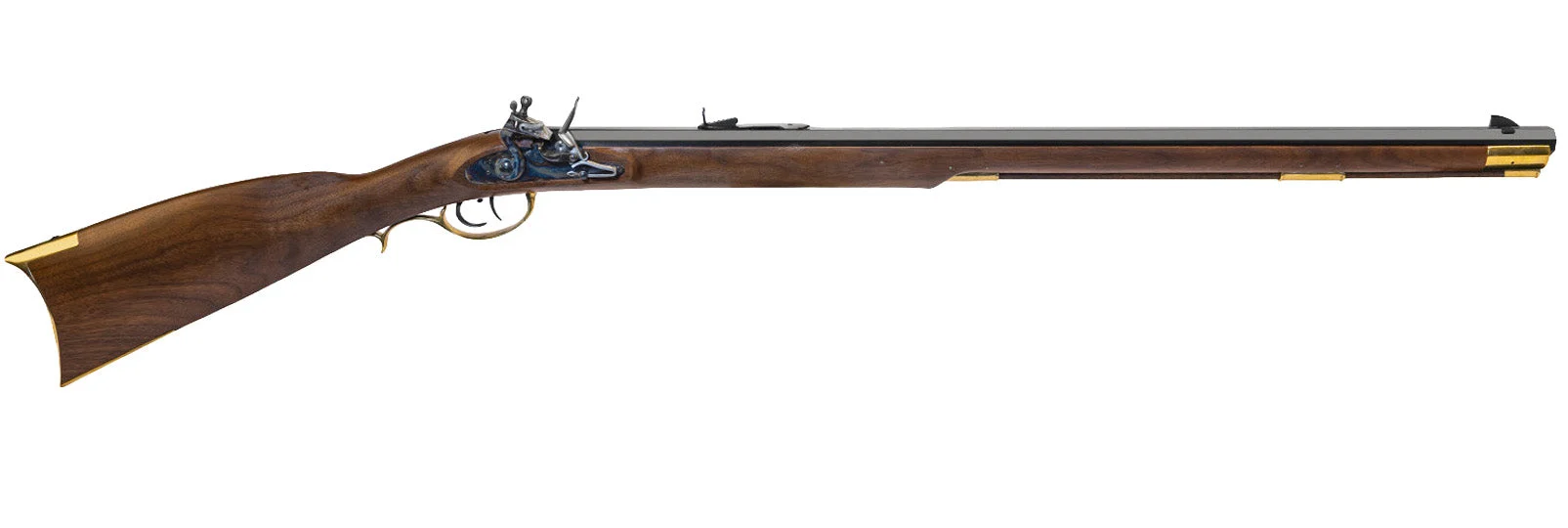 Pedersoli Scout Flintlock Muzzleloader Rifle - .45 Cal - Double Set Trigger - S.222.450