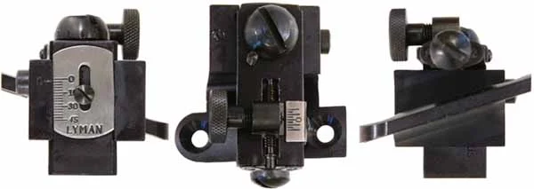 Peep Rear Sight, adjustable,to fit Thompson Center, Lyman Deerstalker, Lyman Trade Rifle, and similar Hawken rifles