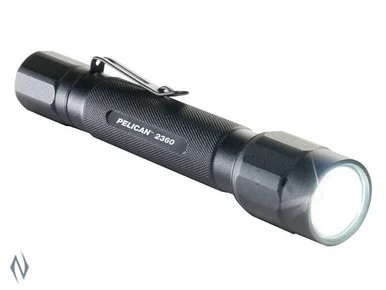 PELICAN TORCH 2360 LED GEN 5 BLACK 375 LUM 2 X AA