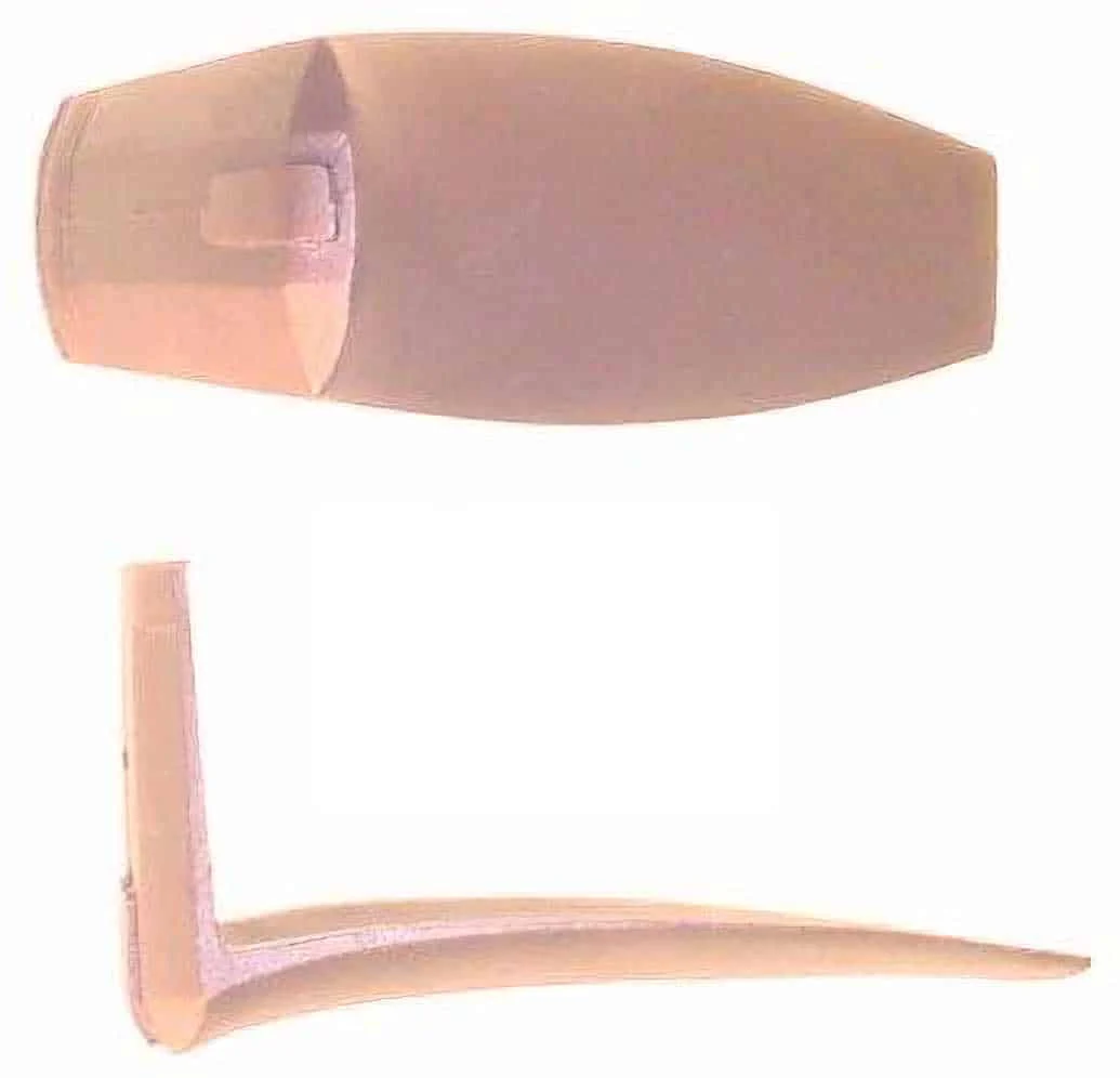 Pennsylvania #2 Style Butt Plate – Brass