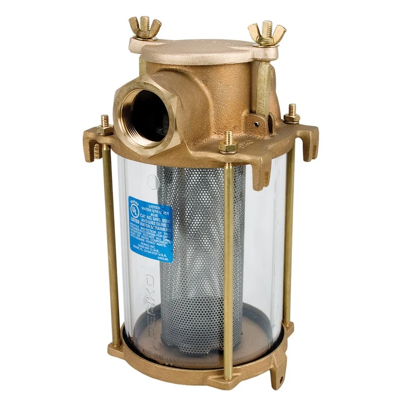Perko 1 IPS Intake Strainer Bronze Made in the USA [0493006PLB]