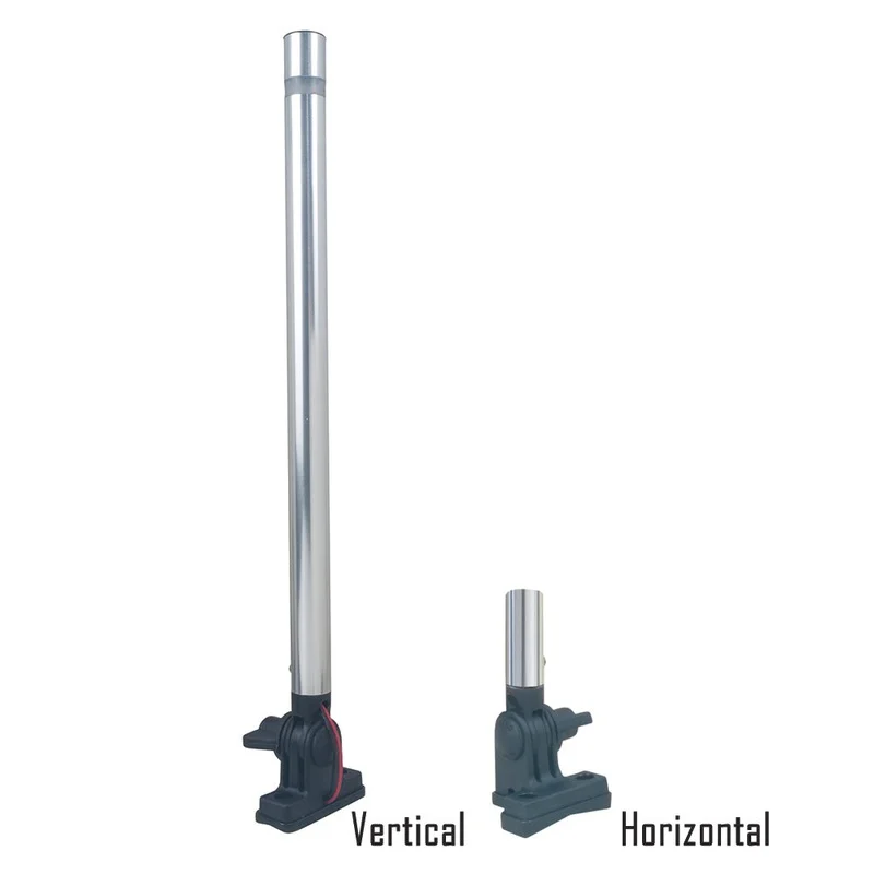 Perko 14 Folding Mount Pole Light – White All Round Light [1670DP0ALU]