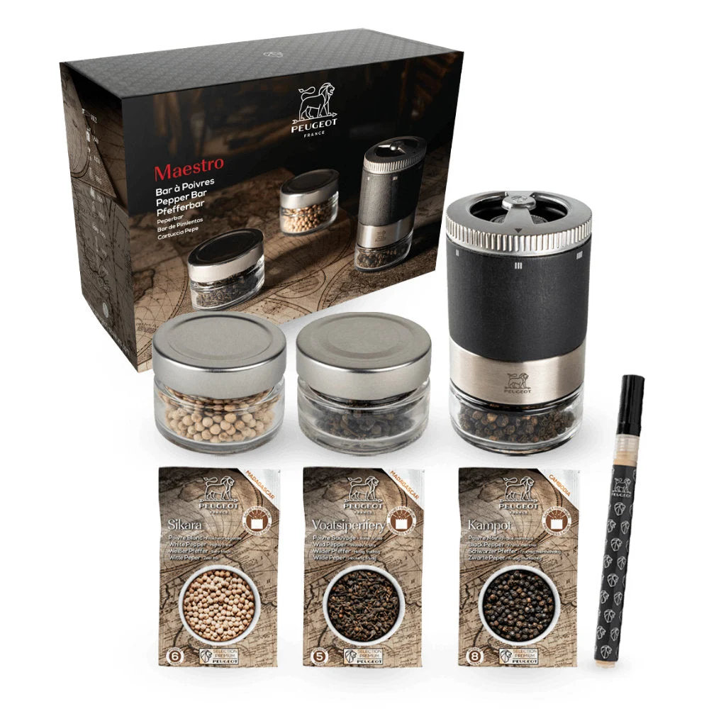 Peugeot Maestro 4″ u’Select Pepper Mill Gift Set