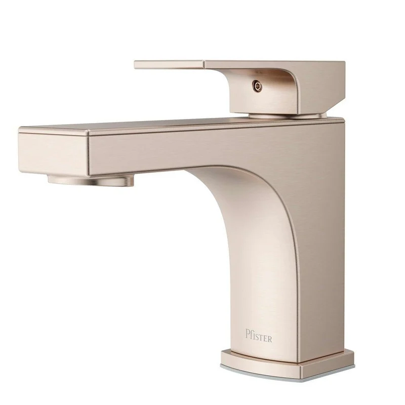 Pfister Single Handle Monoblock Bathroom Sink Faucet in Brushed Nickel | Ferguson