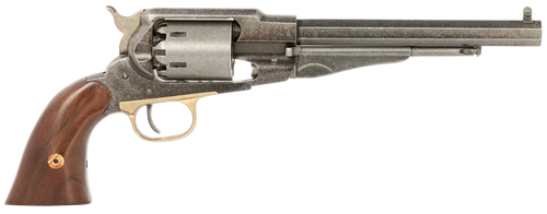 Pietta 1858 Old West 44 Cal, 8" Barrel, Patina Nickel Finish, Walnut Grip, 6rd