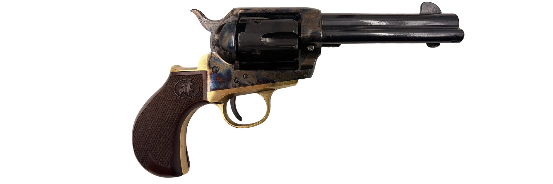 Pietta 1873 Single Action - .44 Caliber - Black Powder Revolver - Brass Trigger Guard - 5" Barrel - SA73-063/MTB/LC1