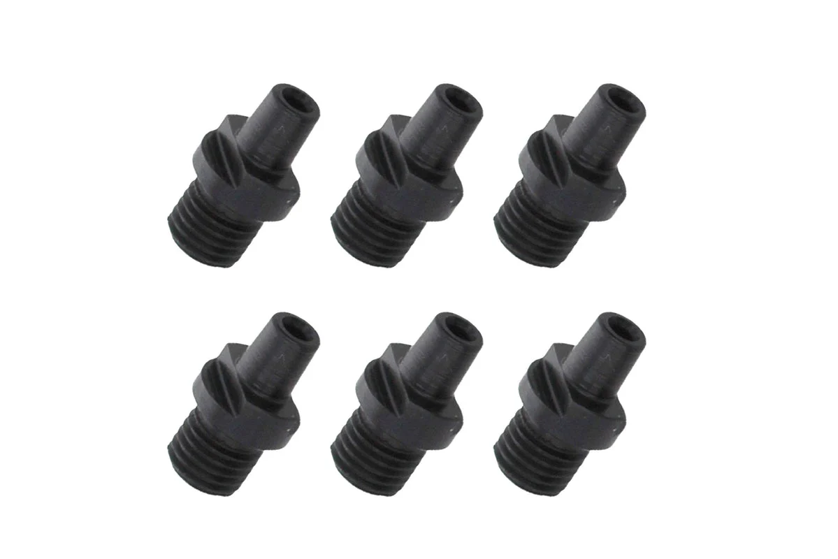 Pietta™ Black Powder Revolver Nipples - #10 Revolver Percussion Cap Nipples - 6 Pack - AC060