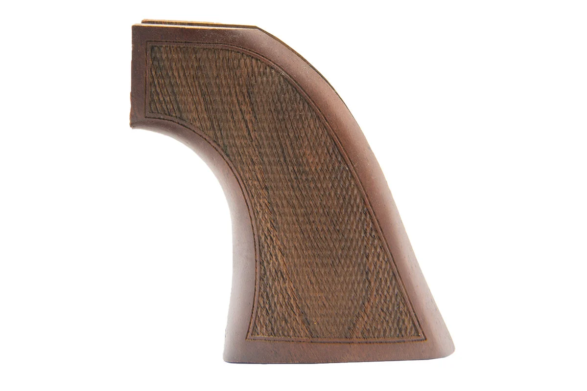 Pietta Checkered Grips - Finished - 1851 Reb Nord Navy - A889LC