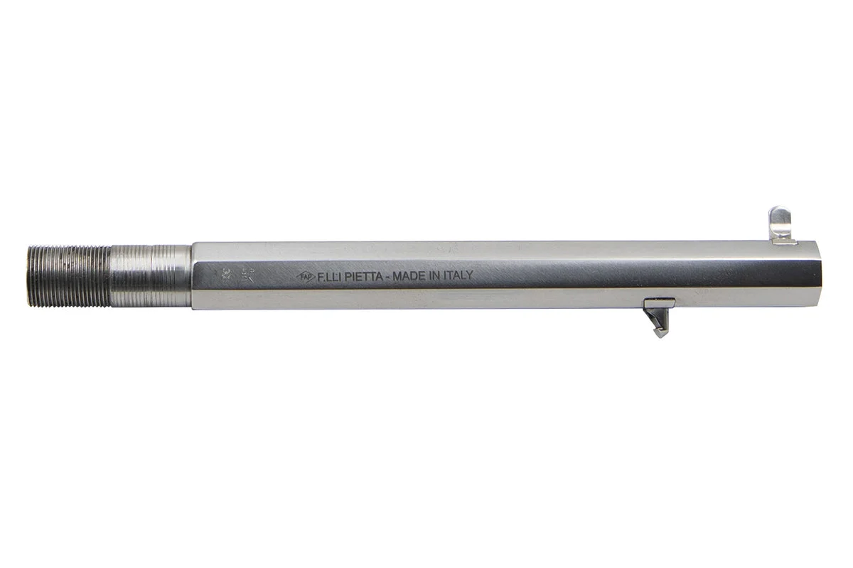 Pietta Replacement 8" Barrel .44 Caliber - Finished - For 1858 Army & Navy Revolvers - Stainless - A434/IX 44
