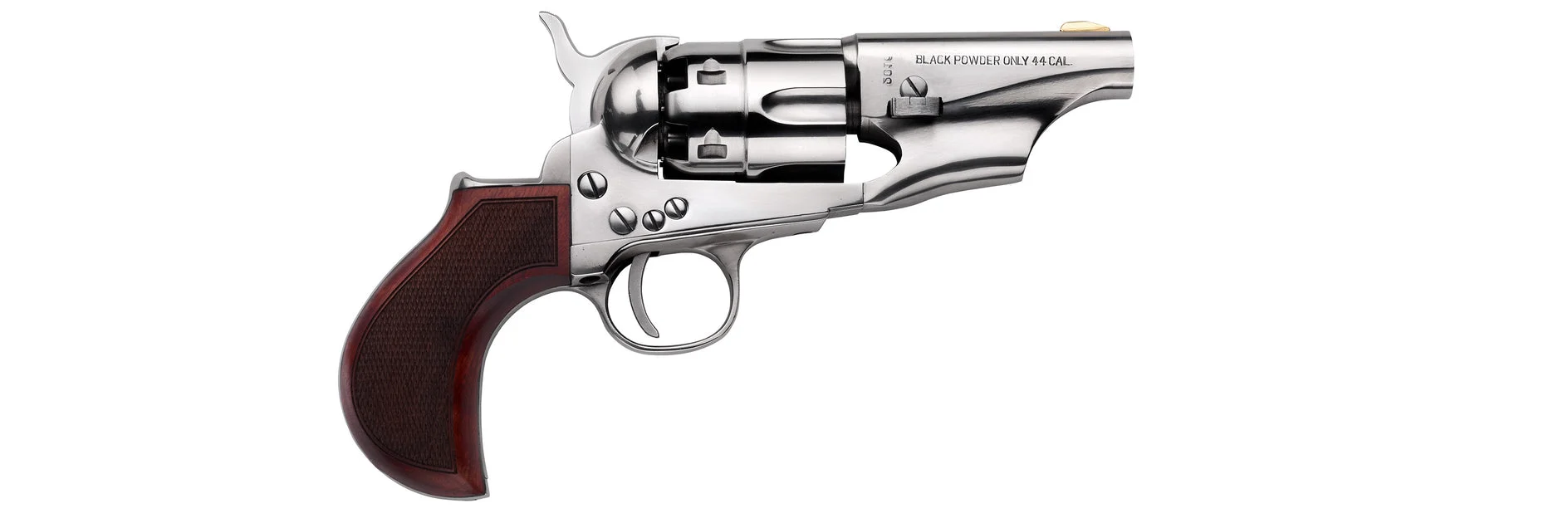 Pietta Revolver - 1862 Colt Police Snubnose Thunderer - .44 Caliber - CPPSNBOS44MTLC