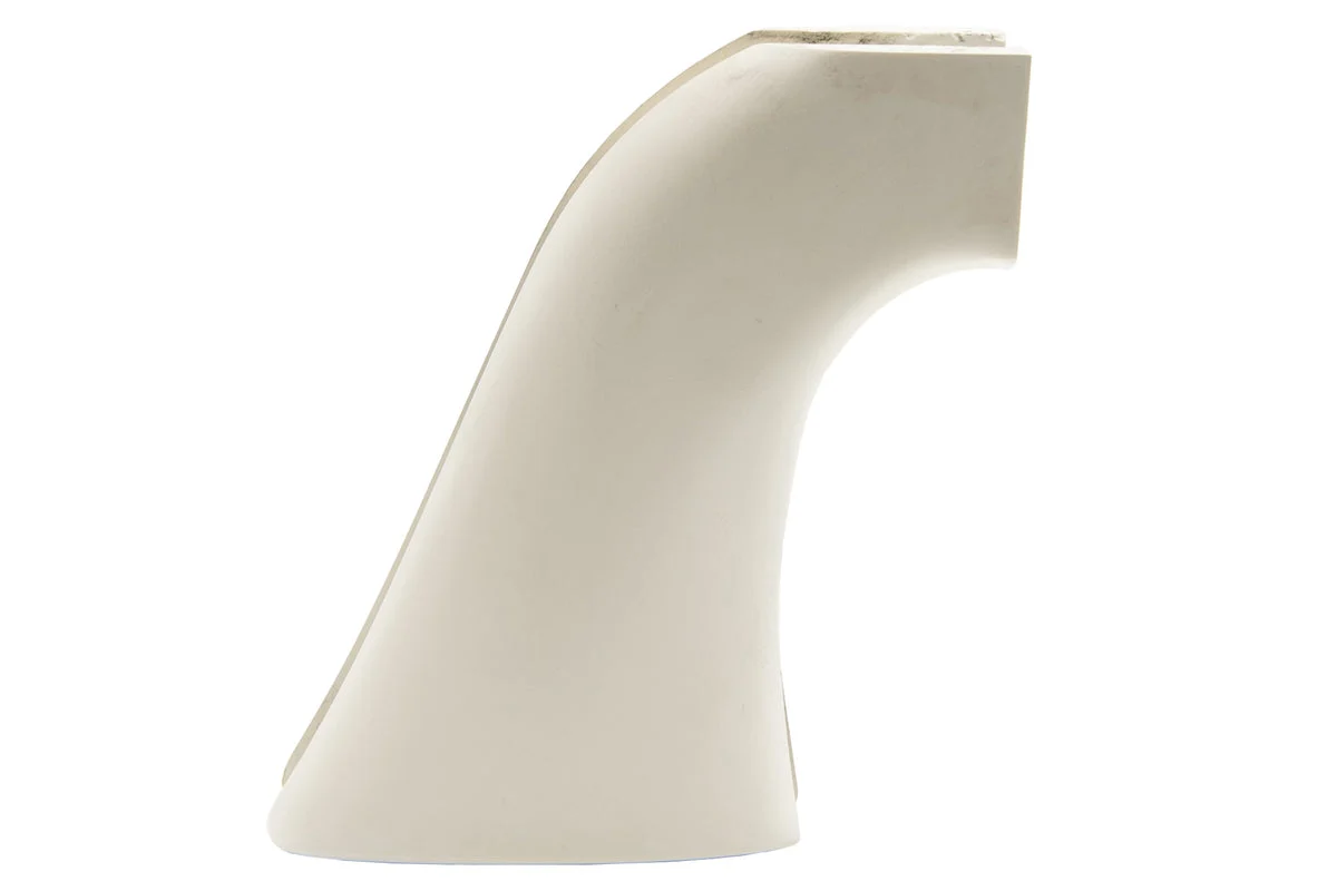 Pietta White Polymer Finished Grip For Steel Triggerguard 1860 Army & 1861 Navy Revolvers - A1574/ACC/PVC