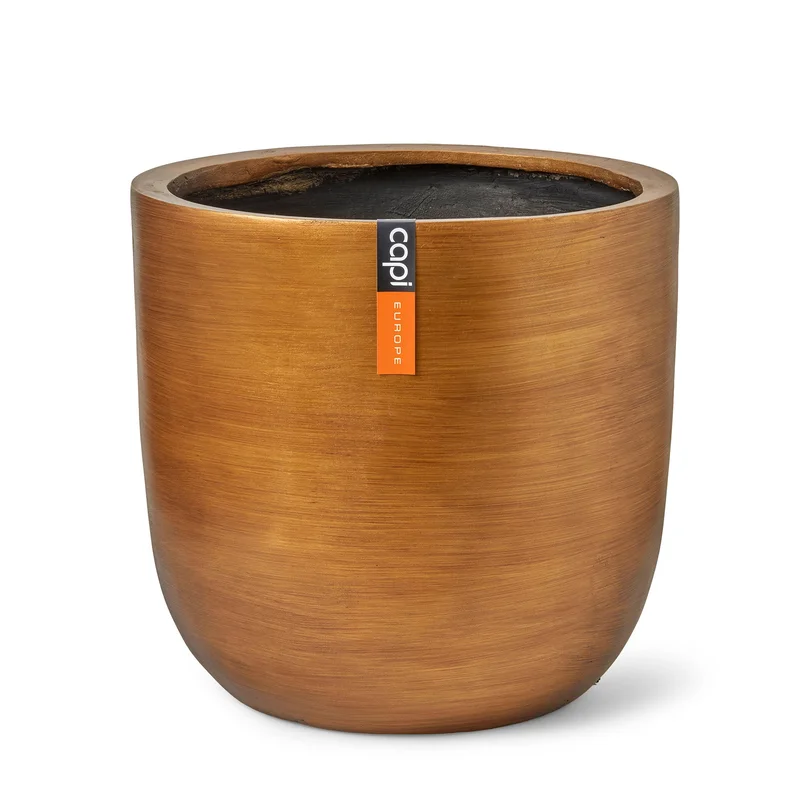 Planter ball Retro Gold 34×34