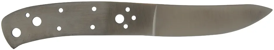 Platte Carbon Steel Knife Blade Blank3-3/4" blade, made in the U.S.A.