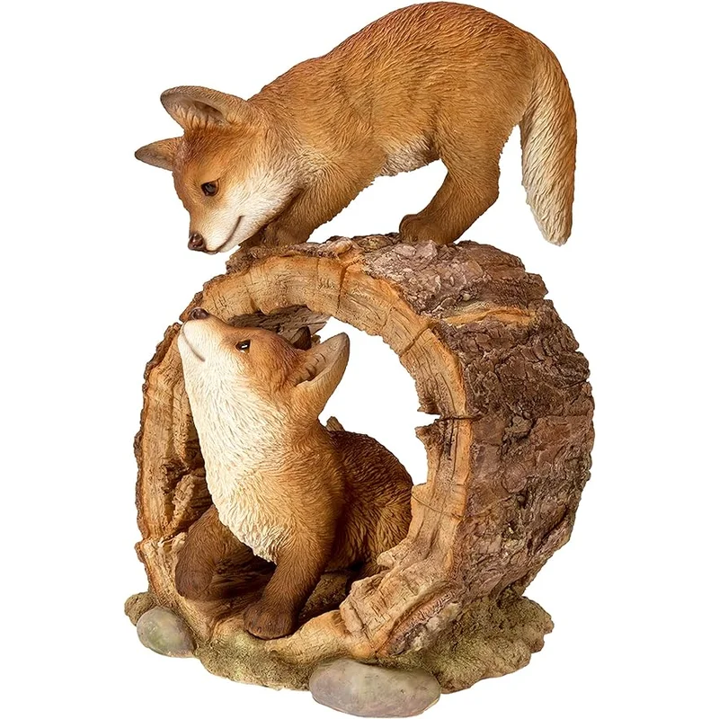 Playful Fox Cubs B