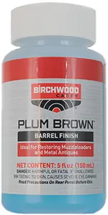 Plum Brown Barrel Finish,5 oz. bottle, by Birchwood Casey