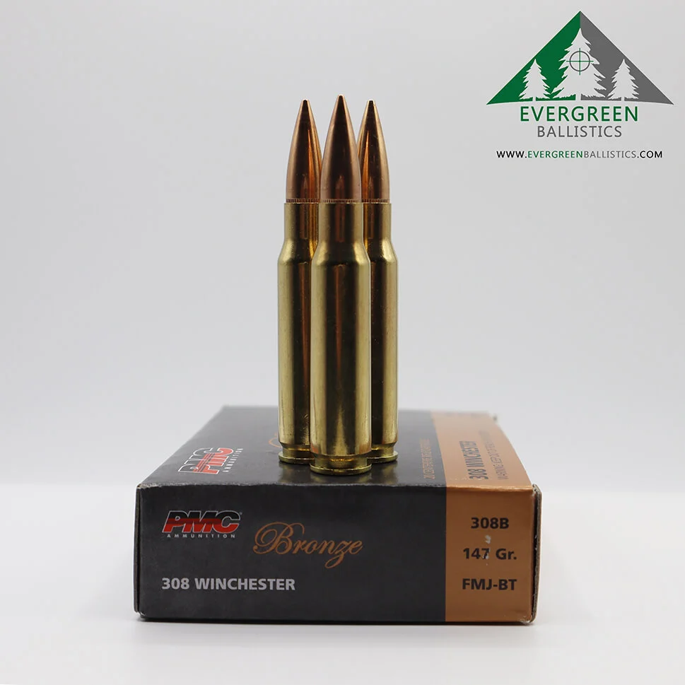 PMC 308 Winchester 147 Gr FMJ Ammo