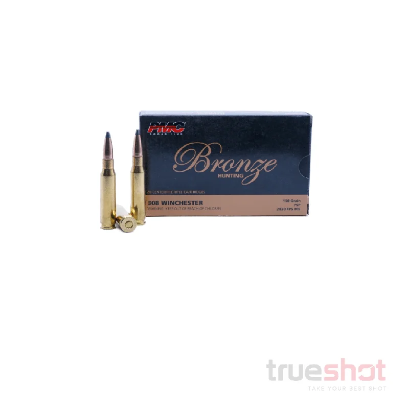PMC Bronze 308 Win 150 Grain SP – High-Quality Ammo for Optimal Performance