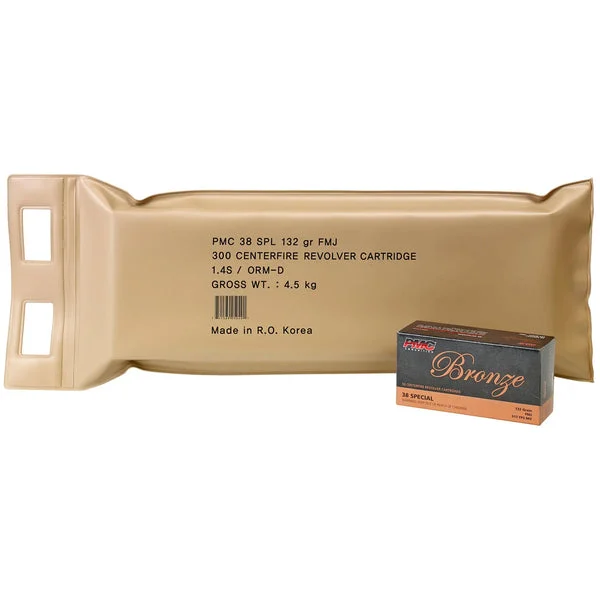 PMC BRONZE 38SPL 132GR FMJ 6 BX BP