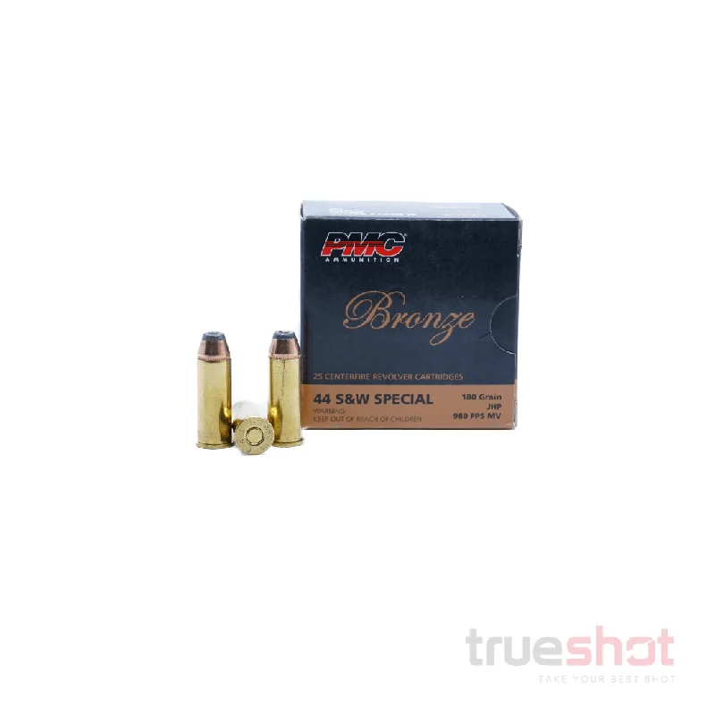 PMC Bronze 44 Special 180 Grain JHP – High-Quality Ammo for Optimal Performance