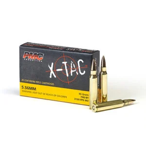 PMC X-TAC 5.56x45mm FMJ 55 gr (XM193) – Tactical Range Ammo | 1000 Rounds