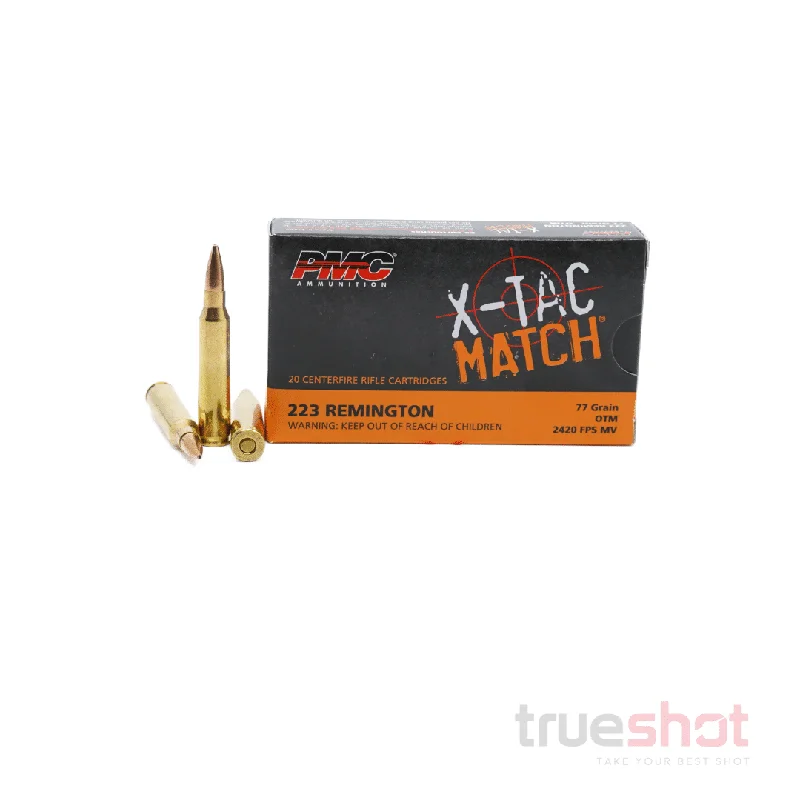 PMC – X-TAC Match – 223 Rem – 77 Grain – OTM