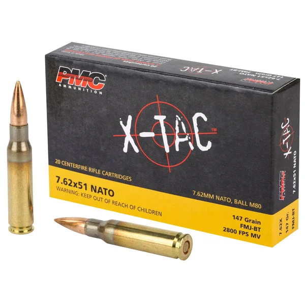 PMC XTAC 762NATO 147GR FMJ BT 20RD