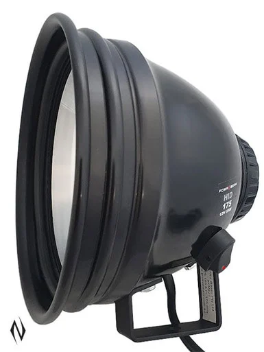POWA BEAM 175MM 7" HID 12V 55W WITH ROOF BRACKET