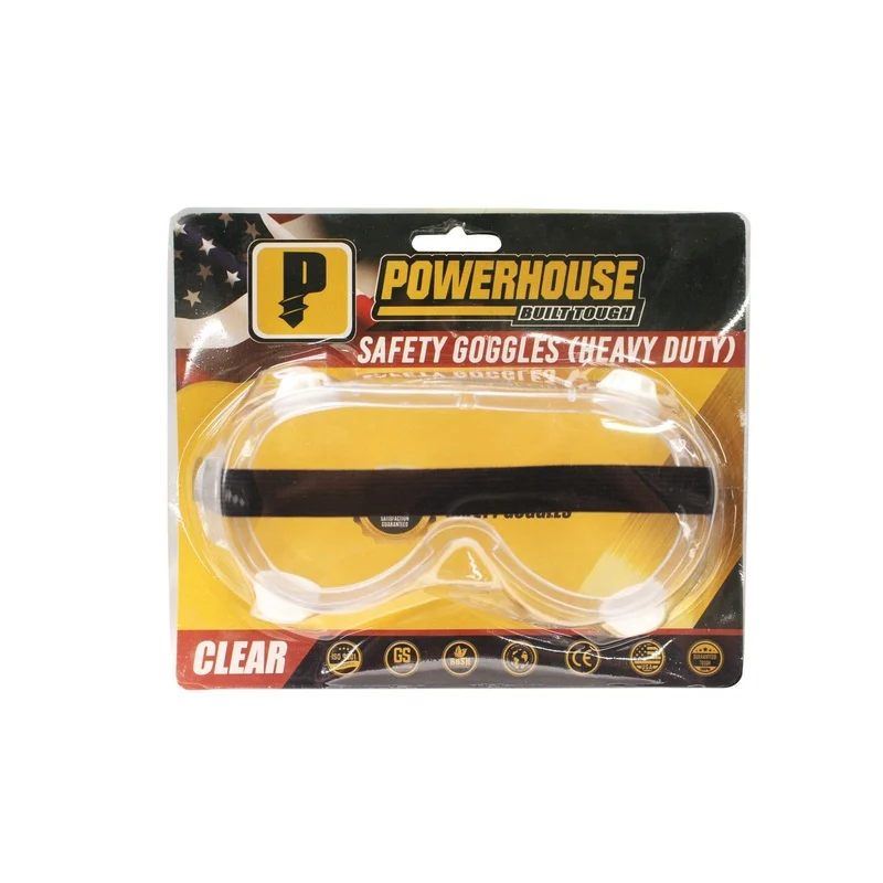 Powerhouse Safety Goggles (Clear)