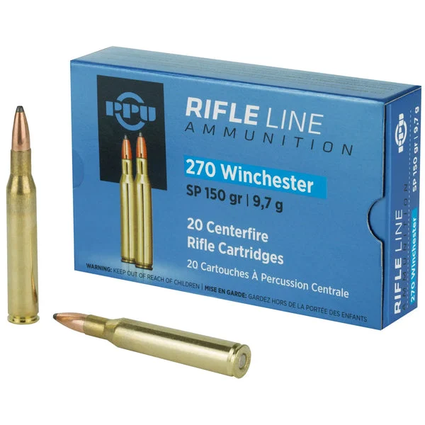 PPU 270WIN SP 150GR 20RD