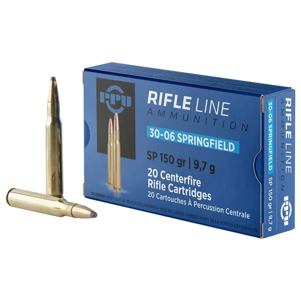 PPU 30-06 SPRING 150G FMJ 20RD