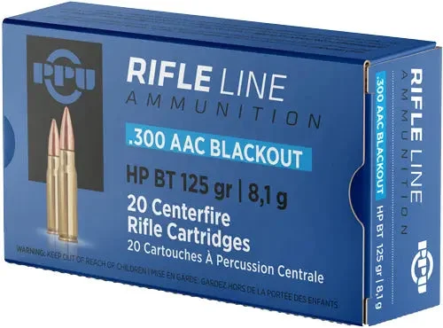 PPU 300 AAC BTHP 125GR 20RD