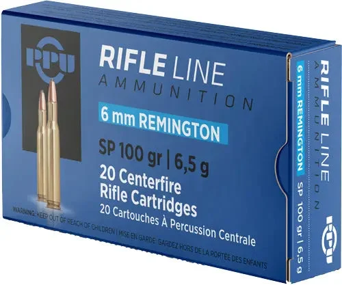PPU 6MM REM 100GR SPBT 20RD