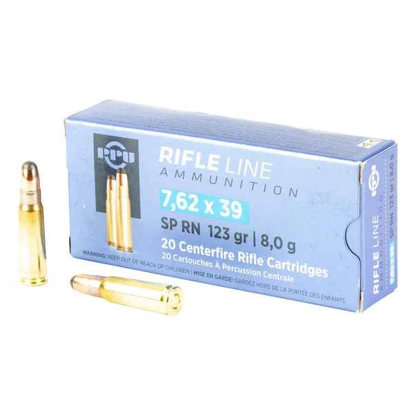PPU 7.62X39 SP 123GR 20RD