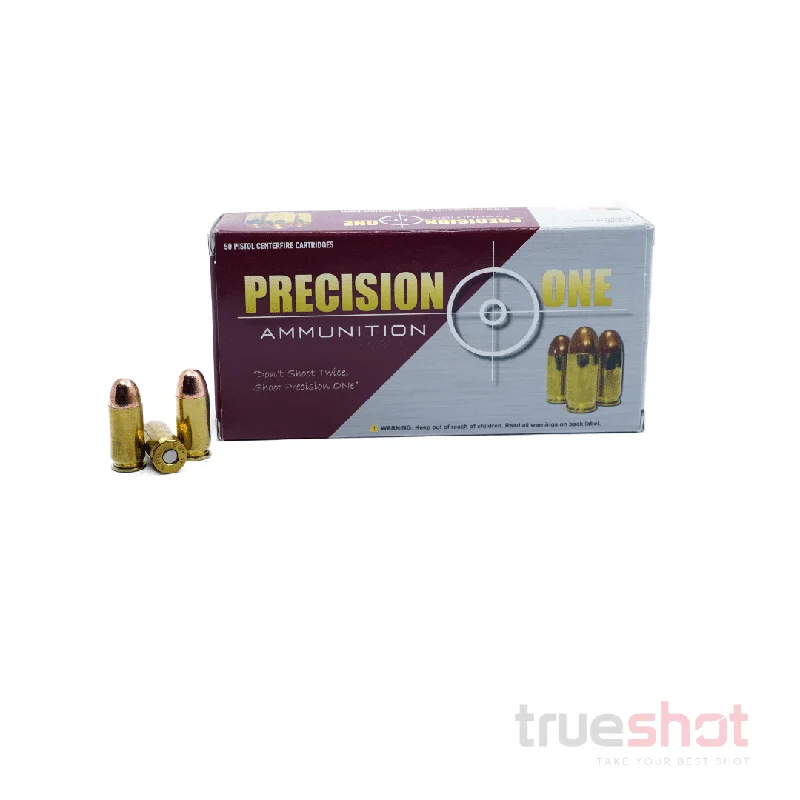 Precision One 45 ACP 230 Grain FMJ REMAN – High-Quality & Accurate Ammunition