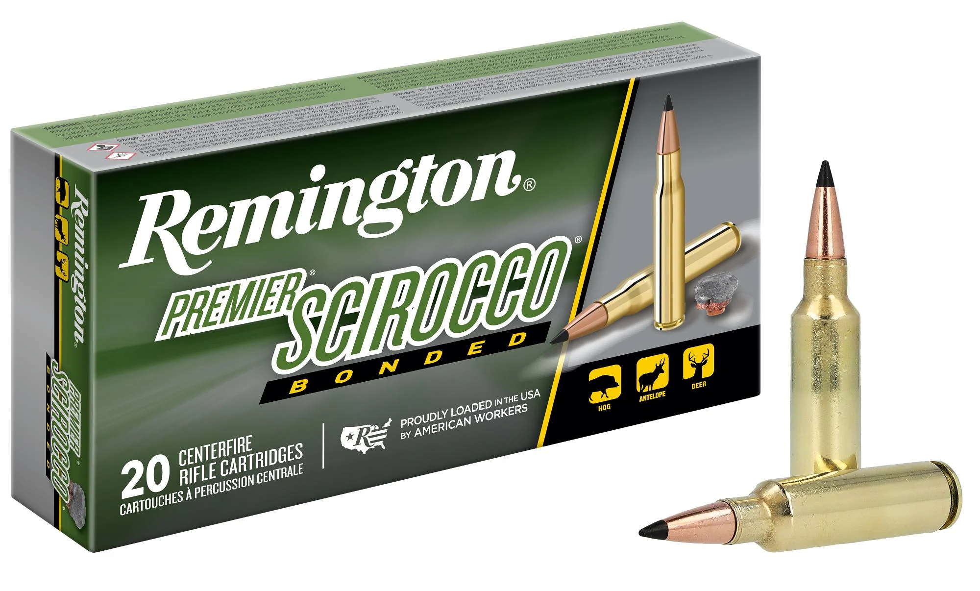 Premier Scirocco, 300 WSM, 180 Grain, Swift Scirocco Bonded, 2980 fps