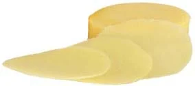 Premium Lubed Cleaning Patches,2-1/2" diameter, bag of 50,pure cotton flannel, for .45 to .58 caliber