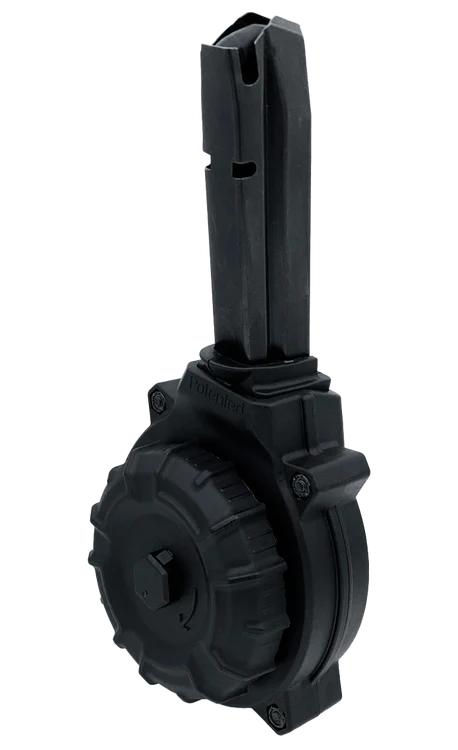 ProMag 50rds Drum 40 S&W Black Polymer