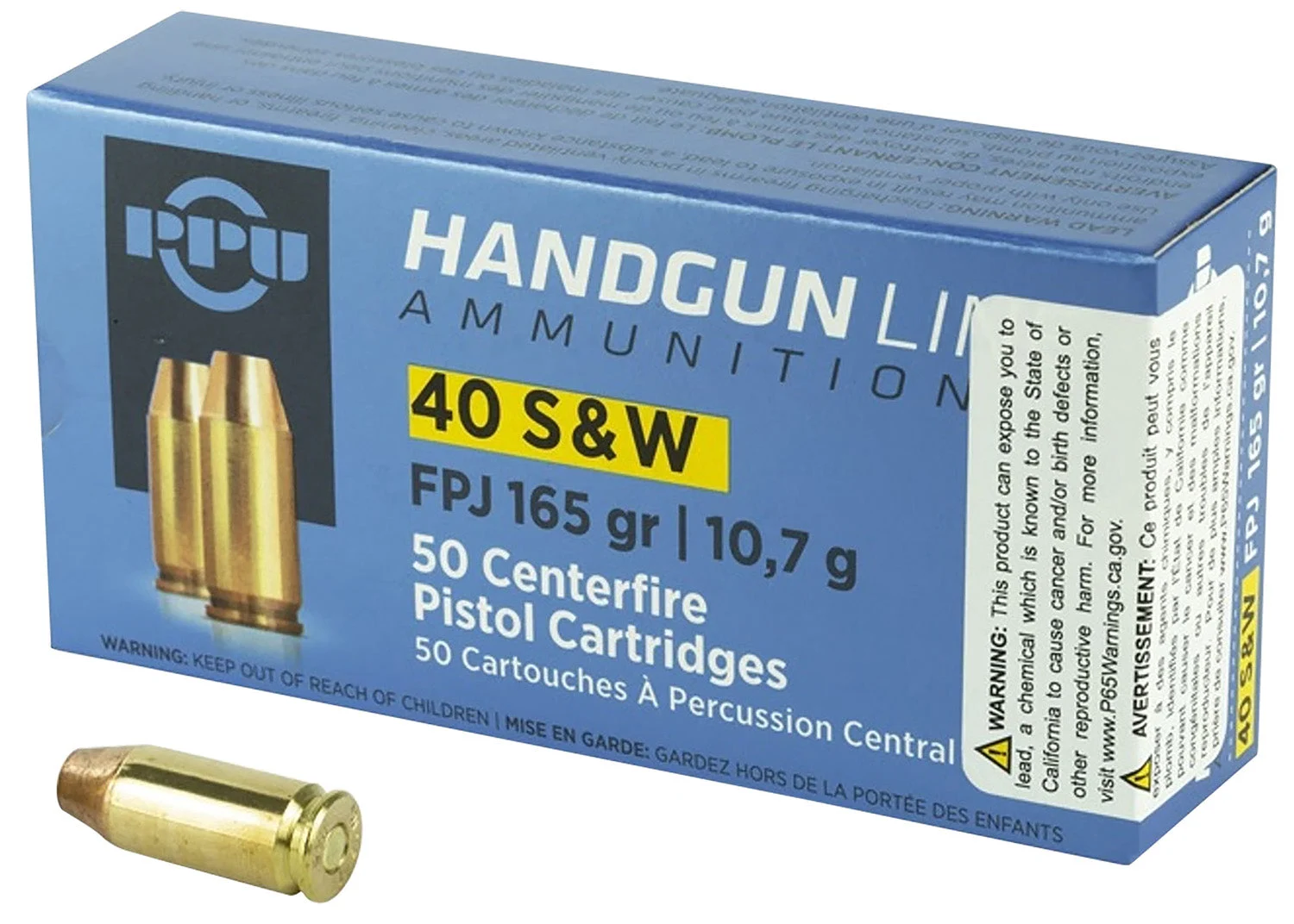 Prvi Partizan PPH40F165 Grain .40 S&W