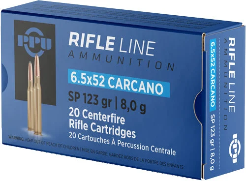 Prvi Partizan Rifle 6.5x52mm Carcano 123 gr JSP ammo